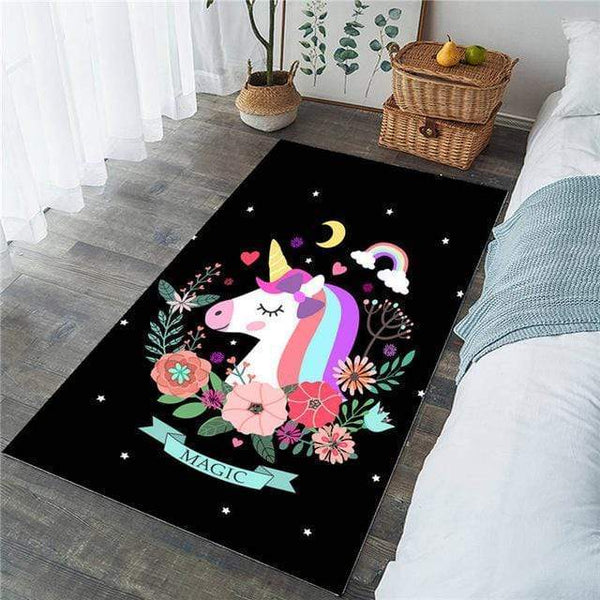Unicorn Of The Night Rug